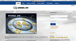 Desktop Screenshot of diesel24.com