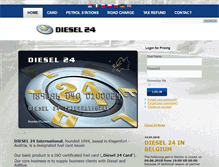 Tablet Screenshot of diesel24.com